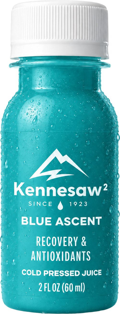 Blue Ascent 2 fl oz shot bottle